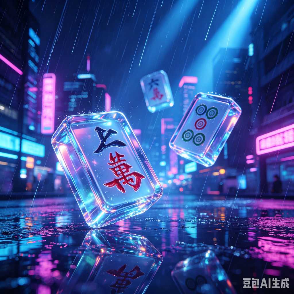 floral design mahjong set