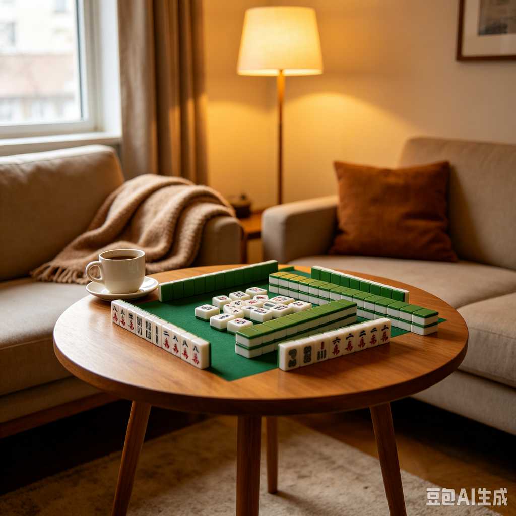 thickened mahjong tiles