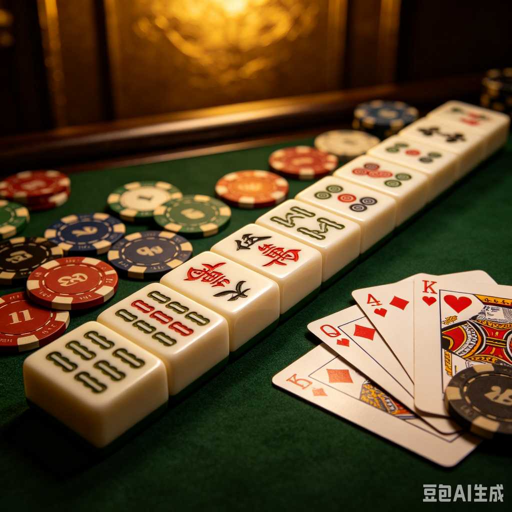 chinese style mahjong set
