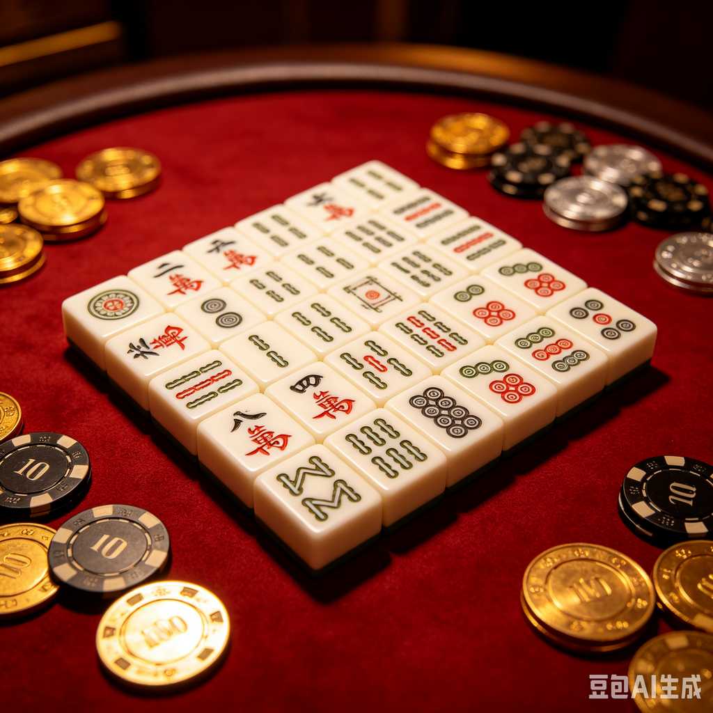 classic text mahjong set