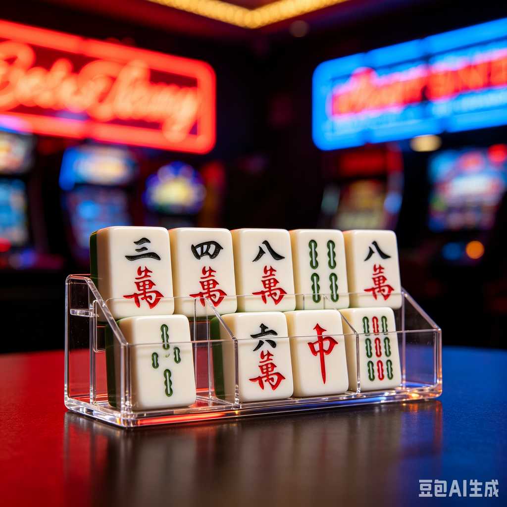 modern text mahjong tiles