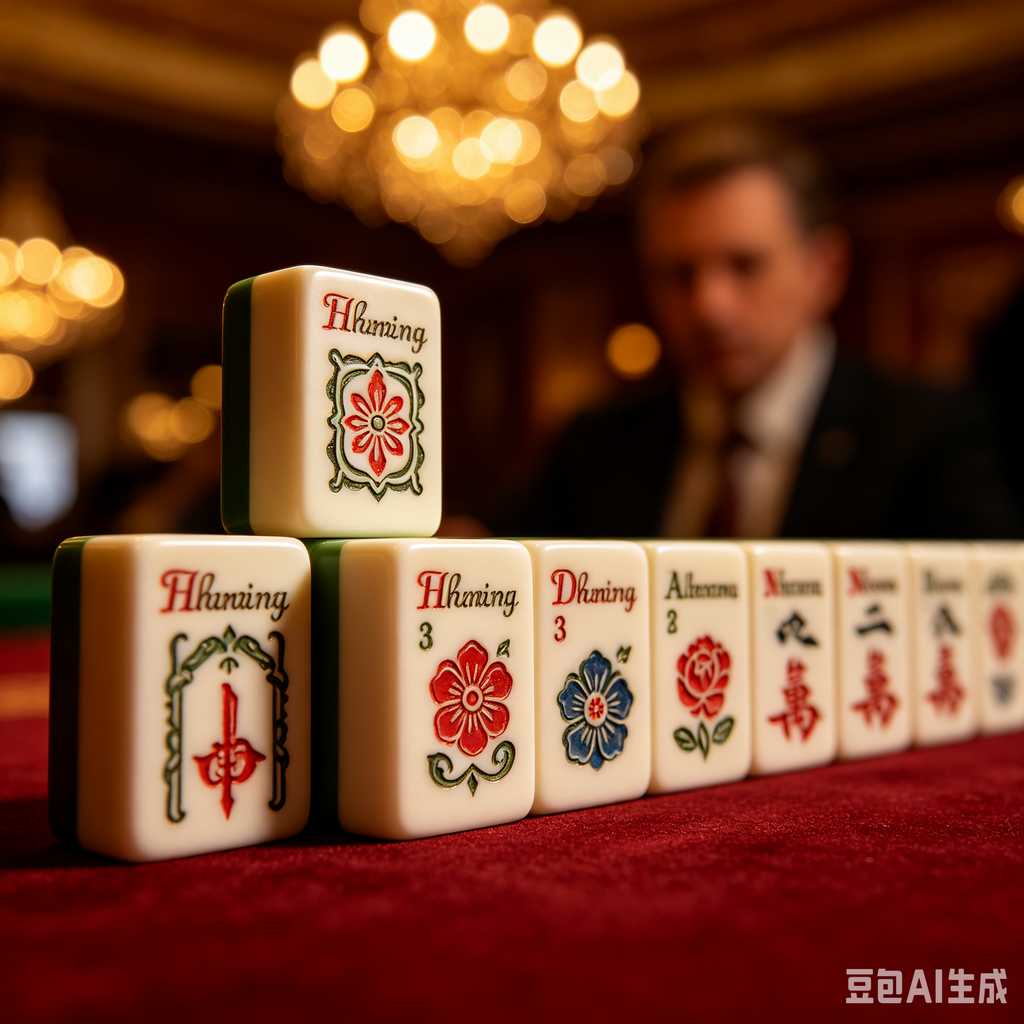 custom color mahjong set
